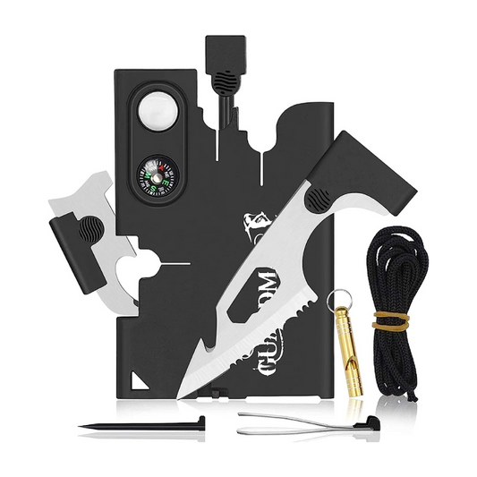 18 in 1 SOS Survival Card - Tanks Treasures