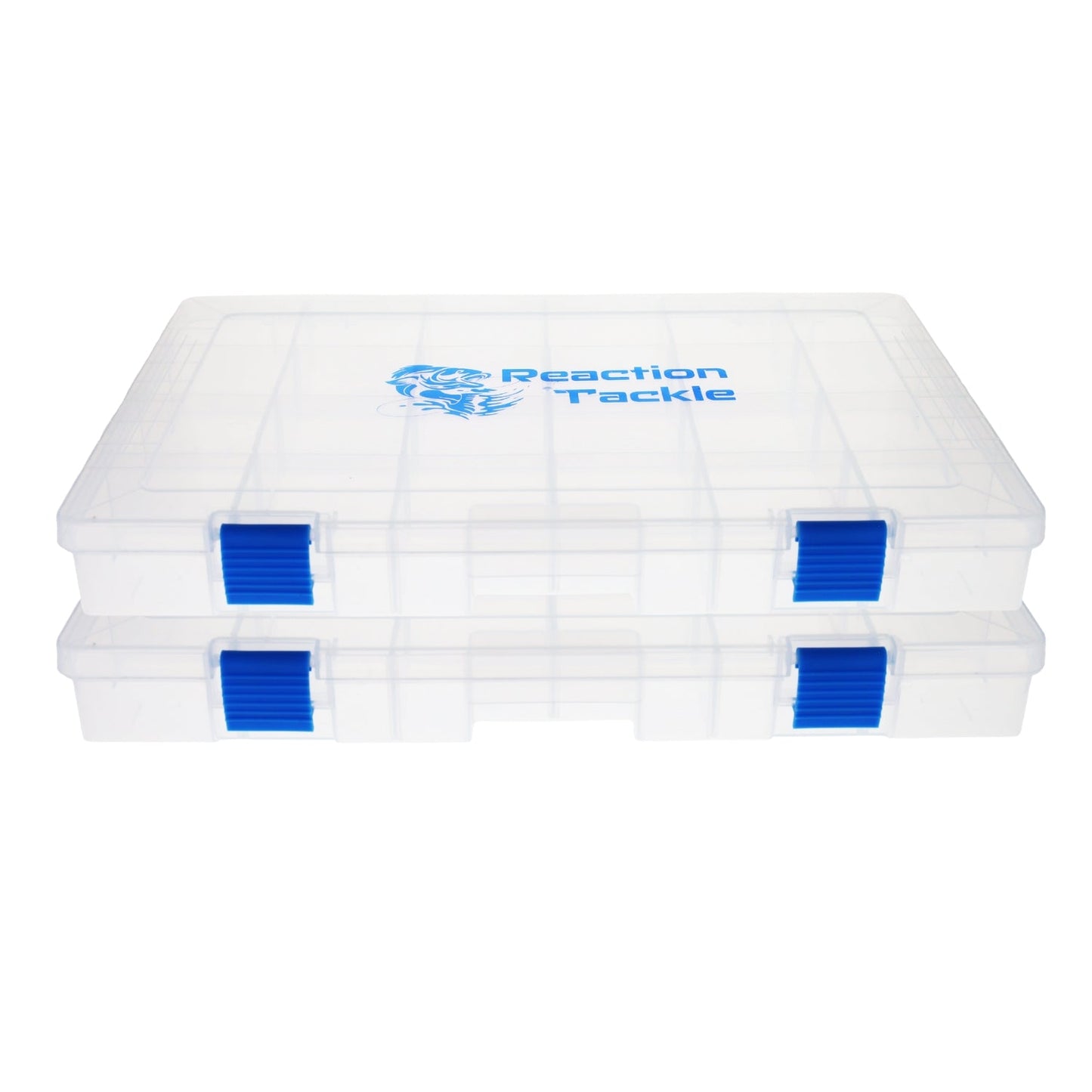 Reaction Tackle Basic Tackle Tray- Affordable, Lightweight Design with 2 Secure Clips - Tanks Treasures