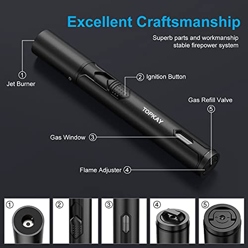 Tankโs Treasures Torch Lighter 2-Pack โ Fire, On Demand - Tanks Treasures