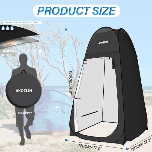 Tank’s Treasures Pop-Up Privacy Tent – Handle Your Business in Peace - Tanks Treasures