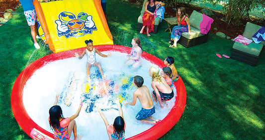 WOW Watersports Super Splash Pad 12' with Sprinkler (21-2050) - Tanks Treasures