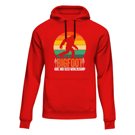 Bigfoot Hide And Seek Unisex Hoodie - Tanks Treasures