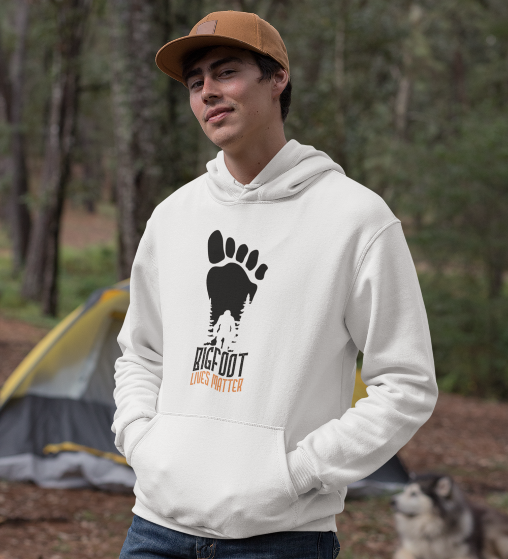 Bigfoot Lives Matter Unisex Hoodie - Tanks Treasures