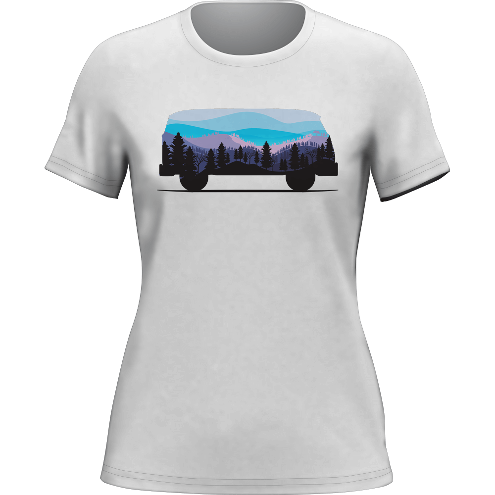Camper T-Shirt for Women - Tanks Treasures