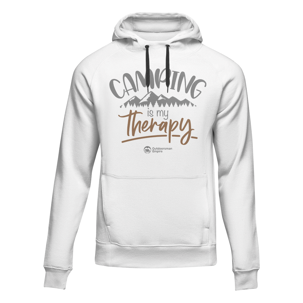 Camping Is My Therapy Unisex Hoodie - Tanks Treasures