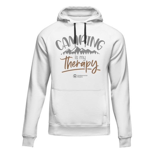 Camping Is My Therapy Unisex Hoodie - Tanks Treasures