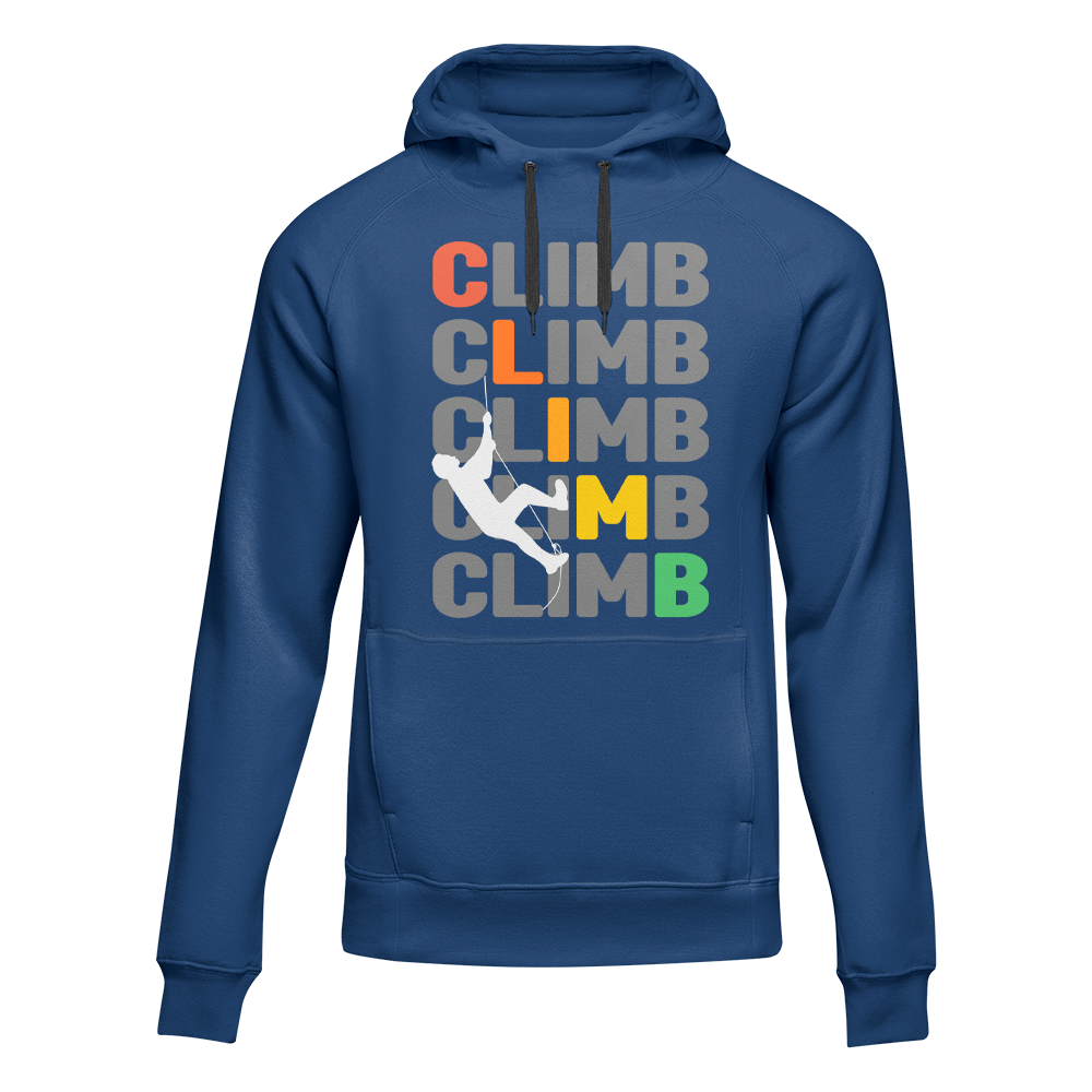 Climbbbbb Unisex Hoodie - Tanks Treasures
