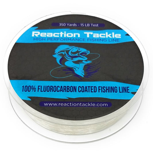 Reaction Tackle Fluorocarbon Coated Fishing Line - Tanks Treasures