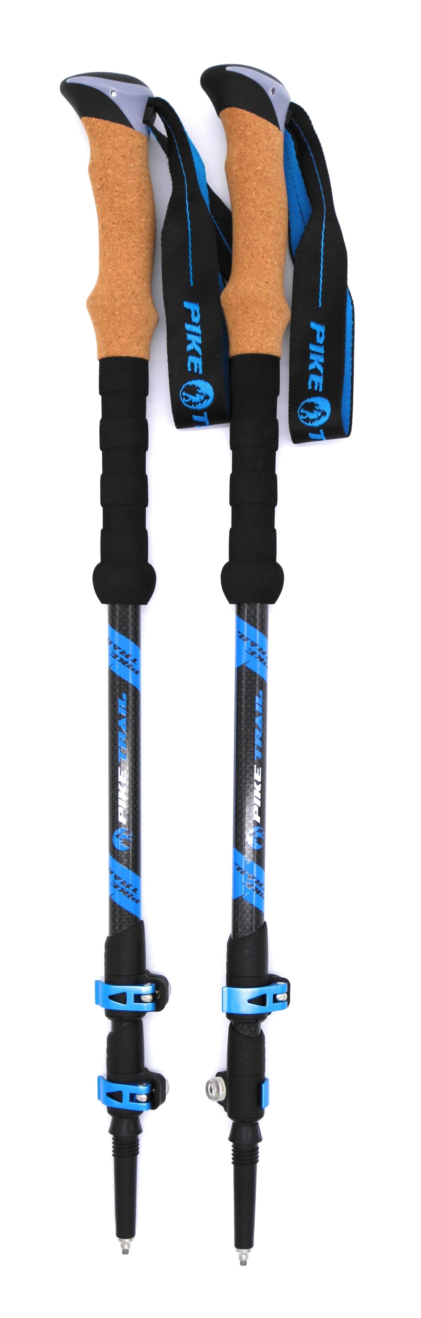 Pike Trail Carbon Fiber Trekking Poles: High Performance Hiking Sticks for Hiking, Hunting, Trekking and Nordic Walking