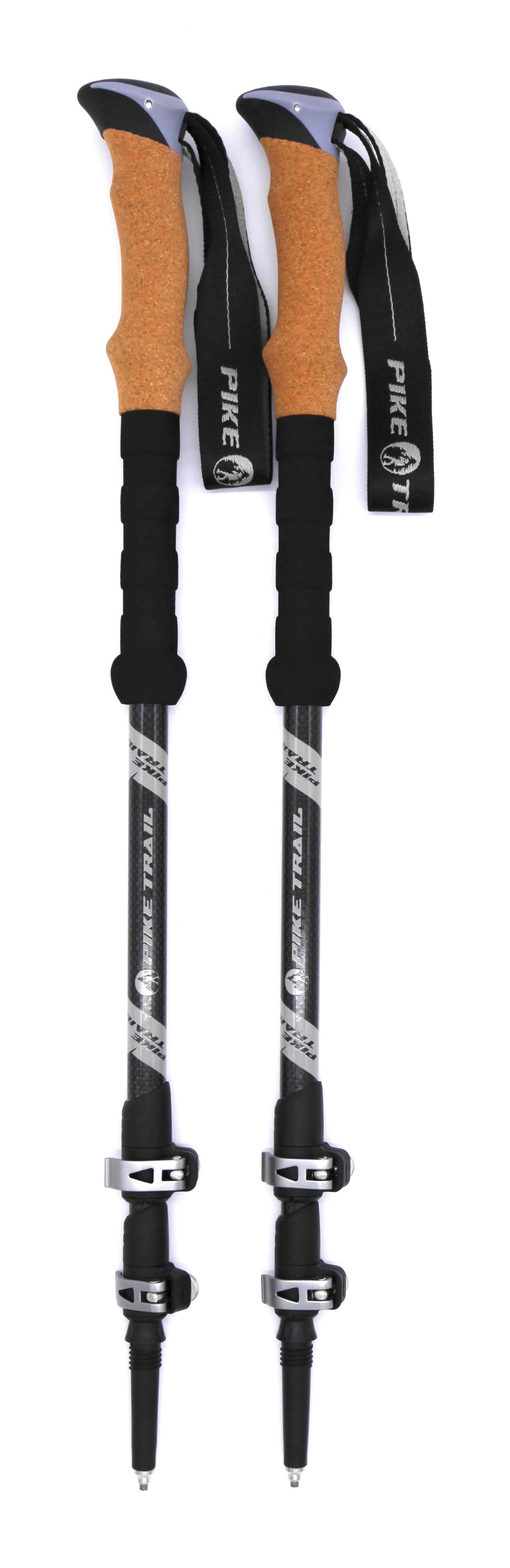 Pike Trail Carbon Fiber Trekking Poles: High Performance Hiking Sticks for Hiking, Hunting, Trekking and Nordic Walking