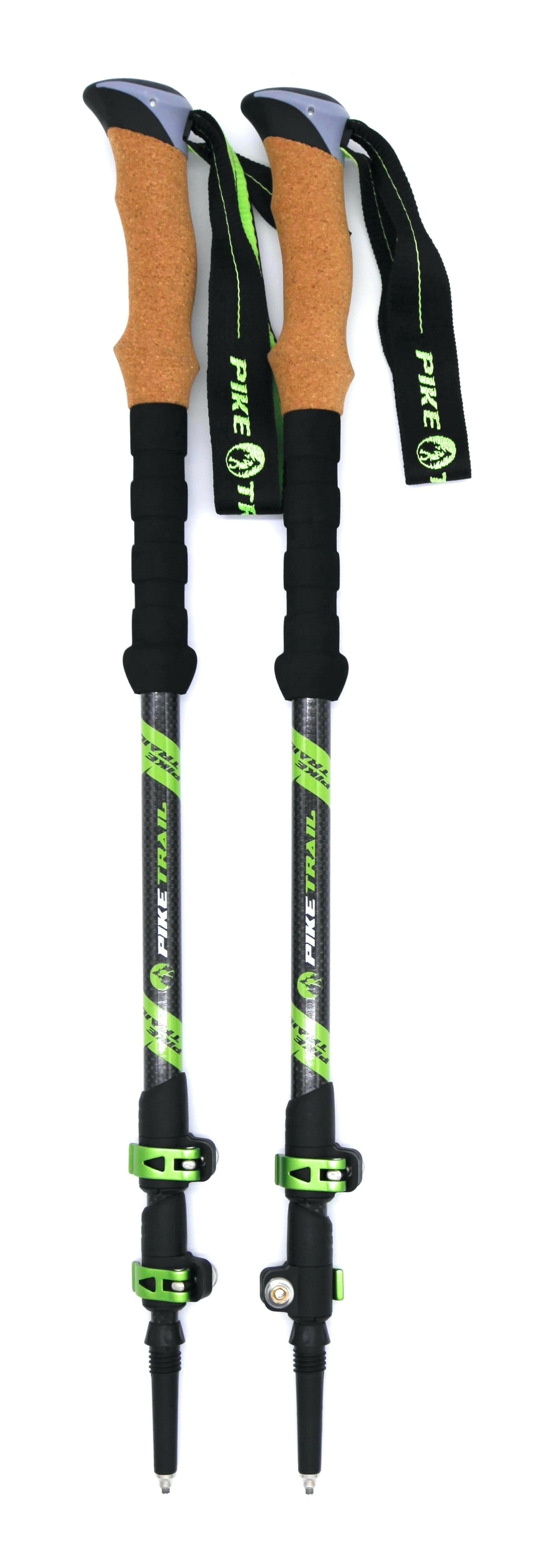 Pike Trail Carbon Fiber Trekking Poles: High Performance Hiking Sticks for Hiking, Hunting, Trekking and Nordic Walking