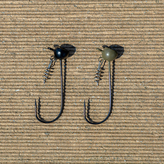 Reaction Tackle Tungsten Stand-Up Shaky Head Jigs (5 pack) - Tanks Treasures