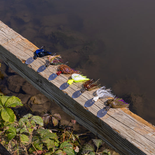 Reaction Tackle Tungsten Breaker Blade Jigs (2-Pack) - Tanks Treasures