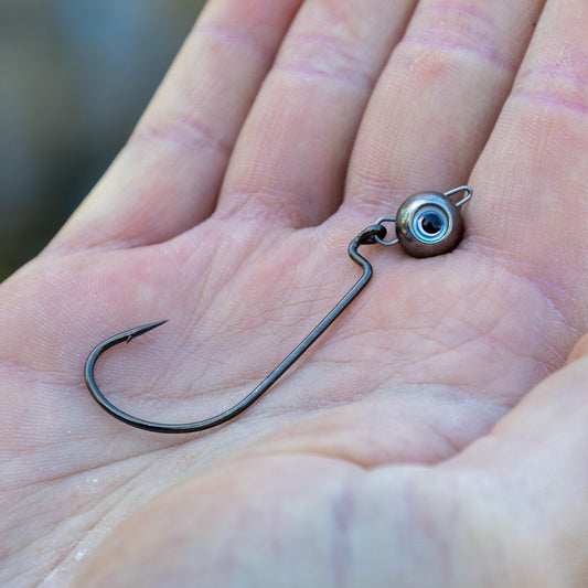 Reaction Tackle Tungsten Free Swing Jig Head- 5-Pack - New - Tanks Treasures