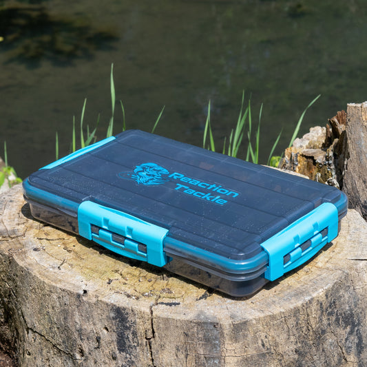 Reaction Tackle Premium Tackle Tray- High Performance and Waterproof with 3 Resilient Clips - Tanks Treasures
