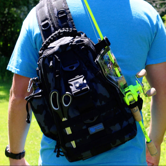 Reaction Tackle Fishing Tackle 2-in-1 Sling Bag/Backpack- 3 Sizes - Tanks Treasures