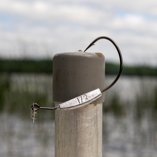 Reaction Tackle Lead Weighted Swimbait Hooks (10-PACK) - Tanks Treasures