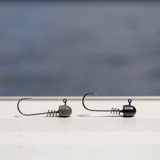 Reaction Tackle Tungsten Screw Lock Jig Heads (5-Pack) - Tanks Treasures