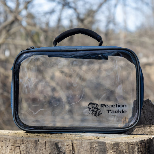 Reaction Tackle Clear Bait Binder and Tackle Storage - New - Tanks Treasures