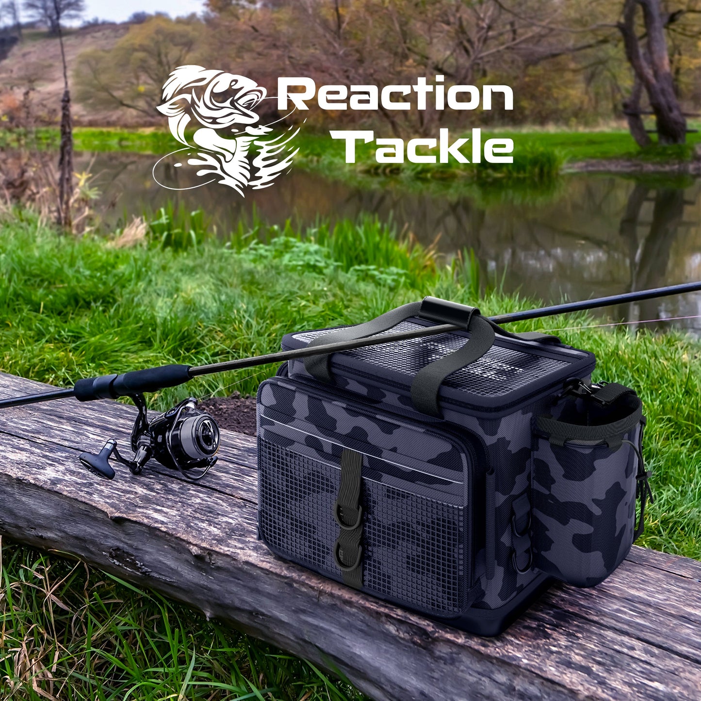 Reaction Tackle Camo Tackle Bag - Tanks Treasures