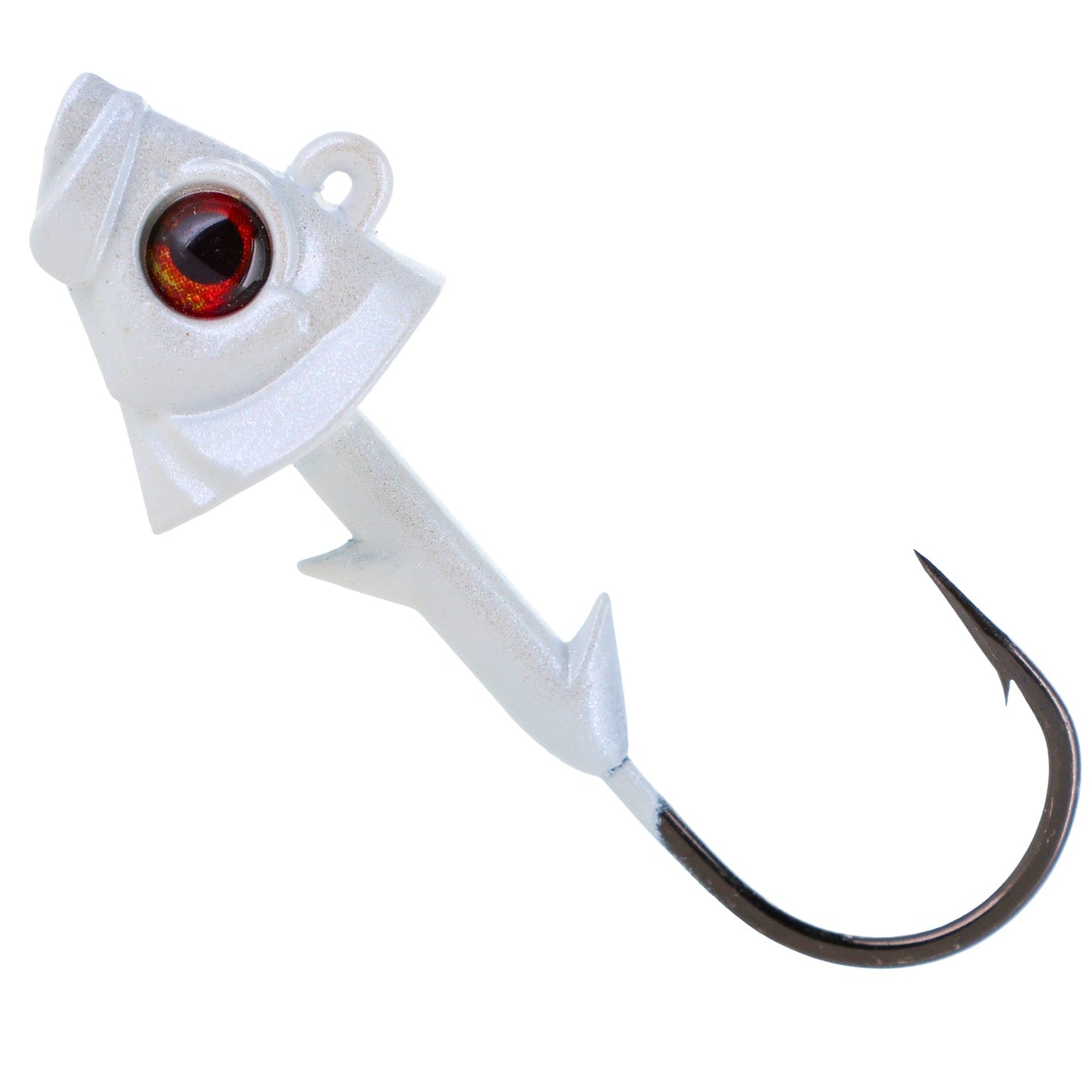 Reaction Tackle 97% Pure Tungsten Swimbait Jig with Realistic Fish Head- 5-PACK - New - Tanks Treasures