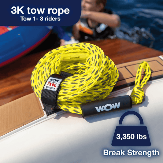 WOW Watersports 3K 60 Ft Tow Rope - Tanks Treasures