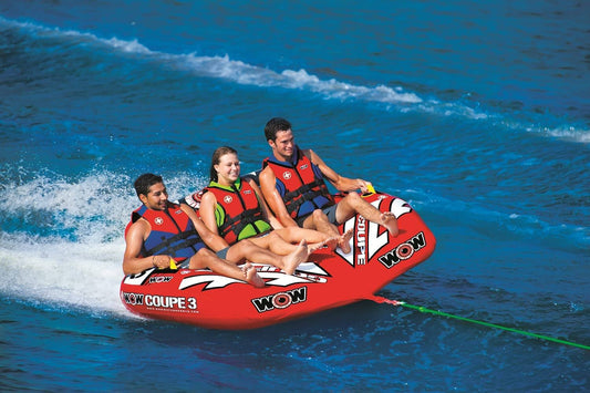 WOW Sports 3-Person Coupe Cockpit Towable (21-1080) - Tanks Treasures