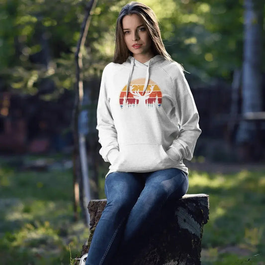 Deer Color Women Hoodie - Tanks Treasures