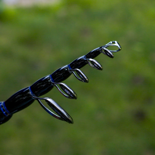 Reaction Tackle Telescopic Spinning Rod โ Carbon Travel Fishing Rod โ Collapsible Rod for Freshwater and Saltwater - NEW - Tanks Treasures