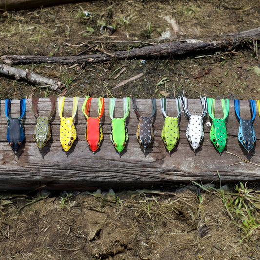 Reaction Tackle 2.5" Hollow Body Frogs / 2-Pack - Tanks Treasures