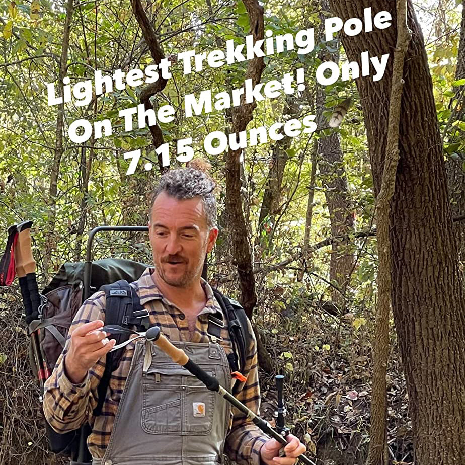 Pike Trail Carbon Fiber Trekking Poles: High Performance Hiking Sticks for Hiking, Hunting, Trekking and Nordic Walking