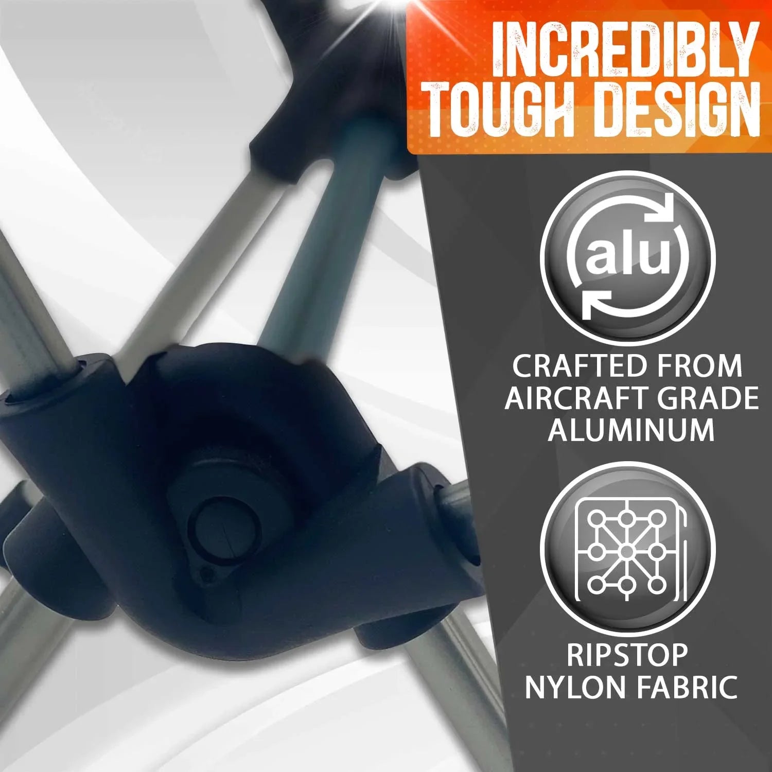 Pike Trail Ultralight Compact Outdoor Camping Tailgate Festival Beach Chair - Tanks Treasures