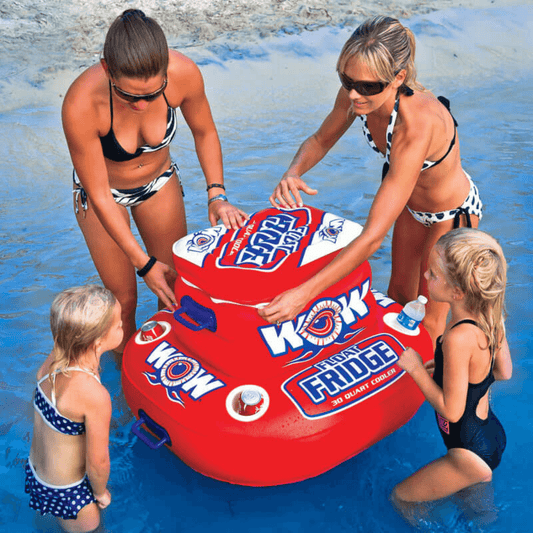 WOW Sports Floating Fridge and Cooler For Beverages By The Pool (11-2000)