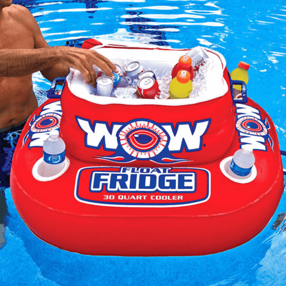 WOW Sports Floating Fridge and Cooler For Beverages By The Pool (11-2000)