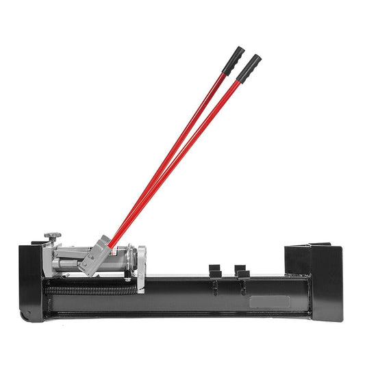 12-Ton Manual Hydraulic Wood Splitting Log Firewood Splitter (SAK17426) - Tanks Treasures