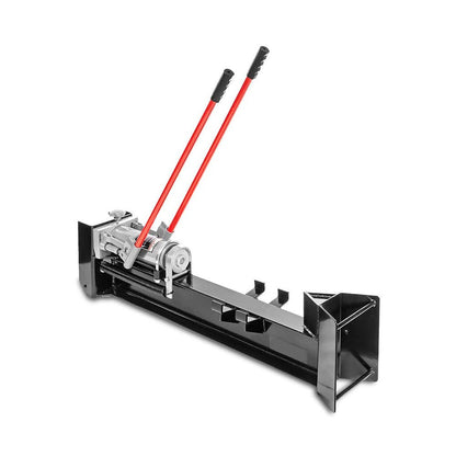 12-Ton Manual Hydraulic Wood Splitting Log Firewood Splitter (SAK17426) - Tanks Treasures
