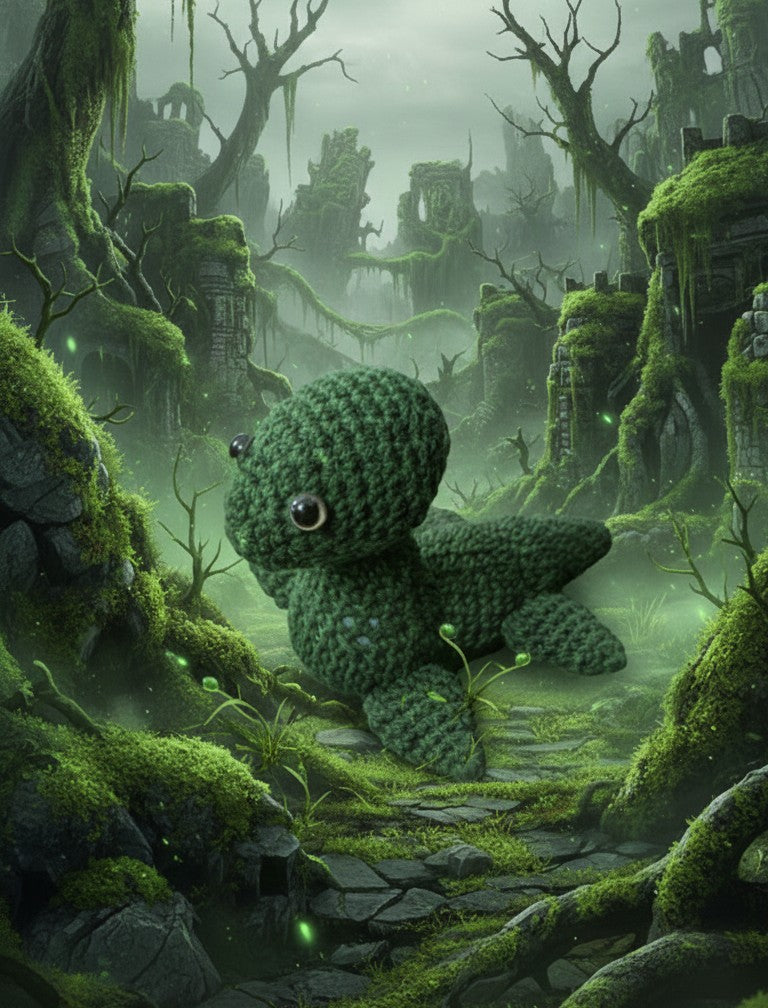 Handmade Nessie Cryptid Plushie| Cute Monster Gift