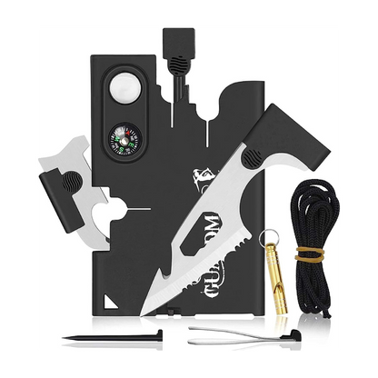 18 in 1 SOS Survival Card - Tanks Treasures