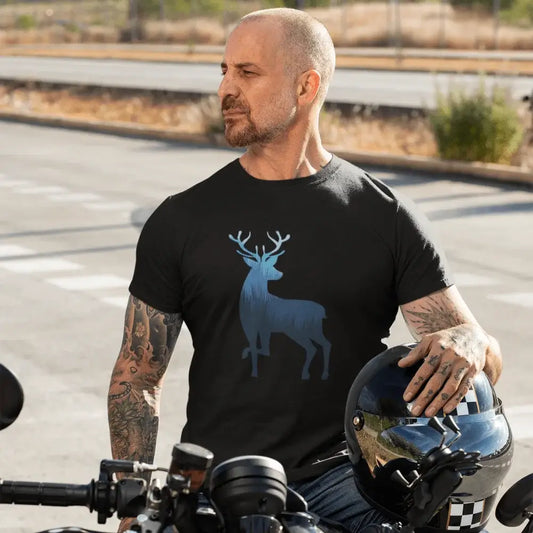 Deer Color 2 Man T-Shirt - Tanks Treasures