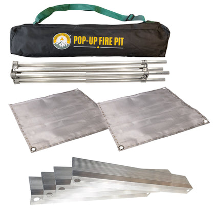 Pop-Up Fire Pit Base Kit - Tanks Treasures