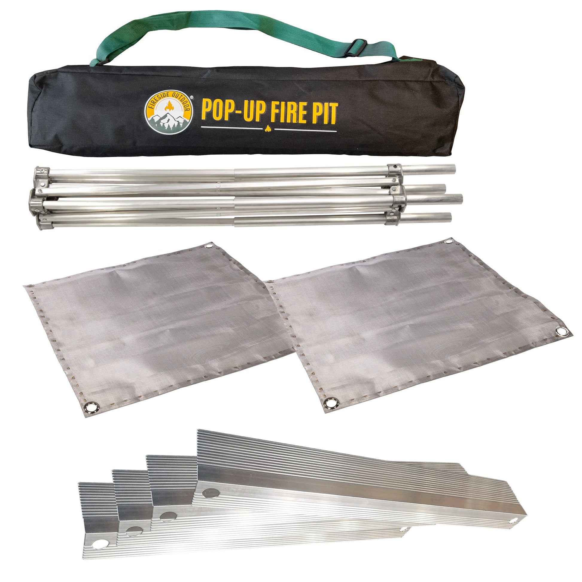 Pop-Up Fire Pit - Go Anywhere Kit - Tanks Treasures