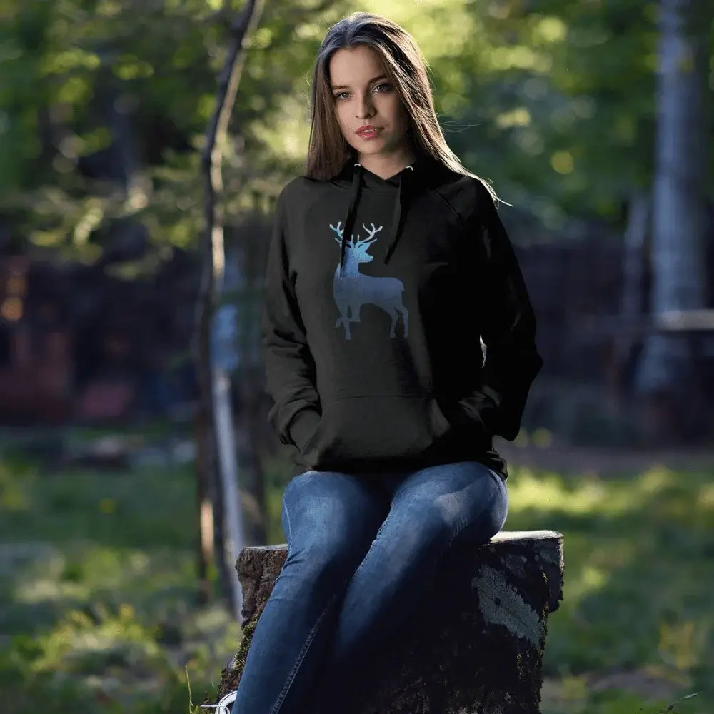 Deer Color 2 Women Hoodie - Tanks Treasures