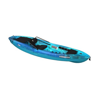 Pelican Seek 100X - Recreational Sit on top Kayak - Lightweight Smart Design - Adjustable Ergoform™ Seating System - 10 ft - Tanks Treasures