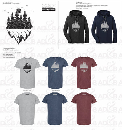 Pike Trail Comfy Tee's & Easy Going Hoodies - Tanks Treasures