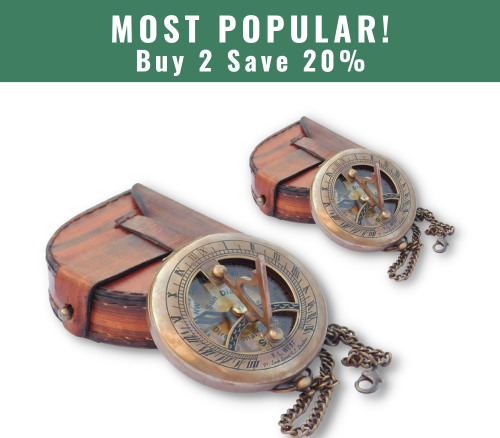 Century Pocket Sundial - Tanks Treasures