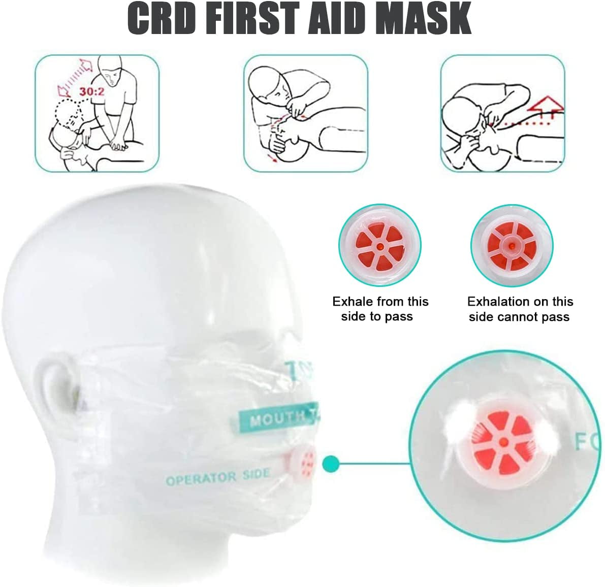 Snake Bite Kit, Bee Sting Kit, Emergency First Aid Supplies, Venom Extractor Suction Pump, Bite and Sting First Aid for Hiking, Backpacking and Camping. Includes Bonus CPR Face Shield (Blue) - Tanks Treasures