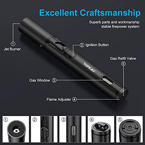 Tank’s Treasures Torch Lighter 2-Pack – Fire, On Demand - Tanks Treasures