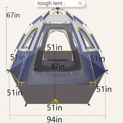 Tank’s Treasures Instant Tent – Camp Like You Mean It - Tanks Treasures