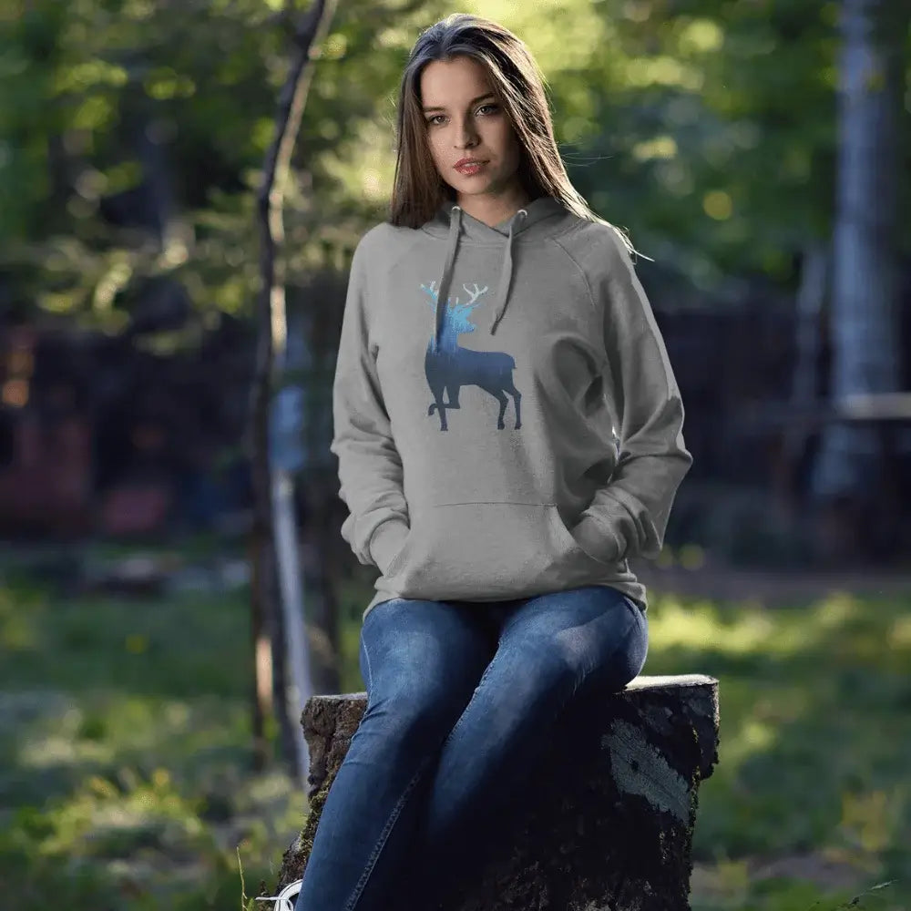 Deer Color 2 Women Hoodie - Tanks Treasures