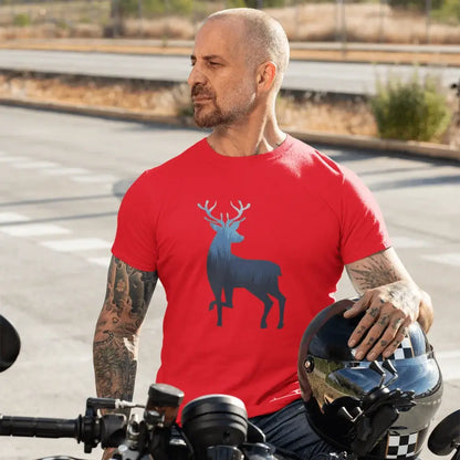 Deer Color 2 Man T-Shirt - Tanks Treasures